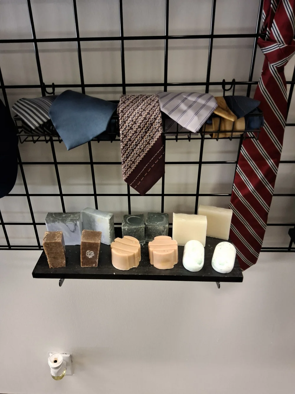 Steve Madden Men's Black and Rose Gold Watch Set with Assorted Ties